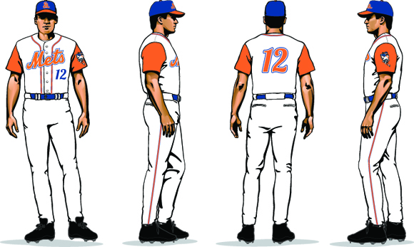 St. Lucie Mets home uniform